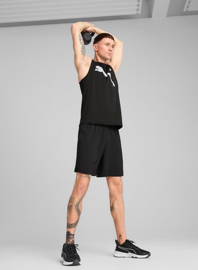 PUMA شورتات جري مطبوعة بشعار للرجال - Image 3