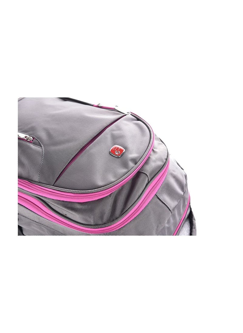 NEW TRAVEL New Travel School Backpack Fabric size 20 inch color Grey  - Image 4