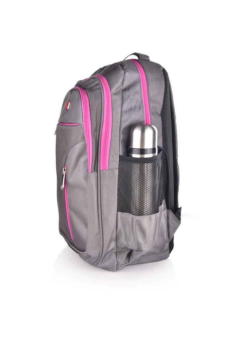 NEW TRAVEL New Travel School Backpack Fabric size 20 inch color Grey  - Image 2