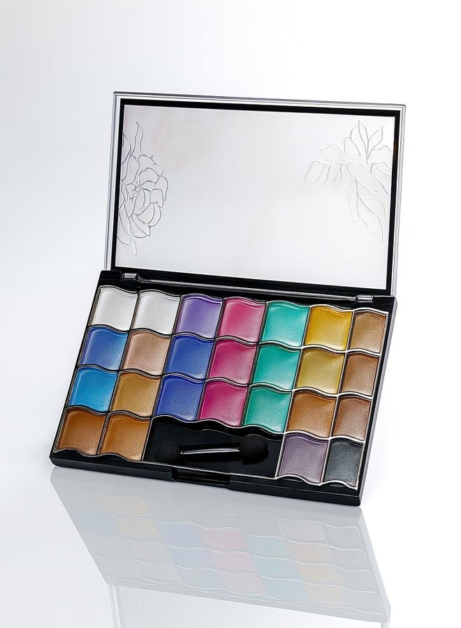 Sedell Paris 25 Color Eyeshadow Palette - includes neutral to bold shades with excellent blendability and adhesion - Image 1