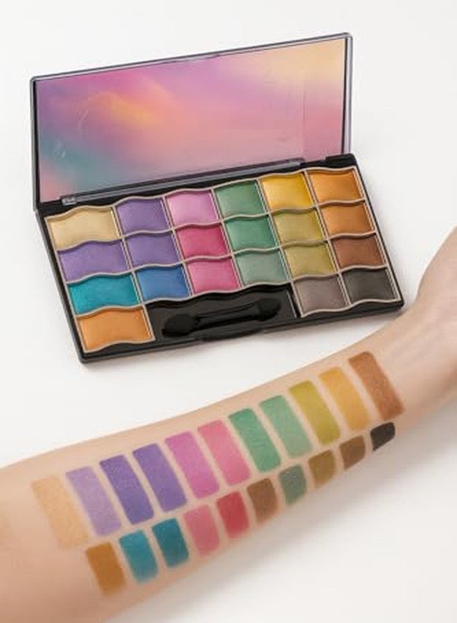 Sedell Paris 25 Color Eyeshadow Palette - includes neutral to bold shades with excellent blendability and adhesion - Image 5