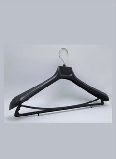 International Uniform L.L.C 10 Piece Cloth Hanger Set Black  - Image 1