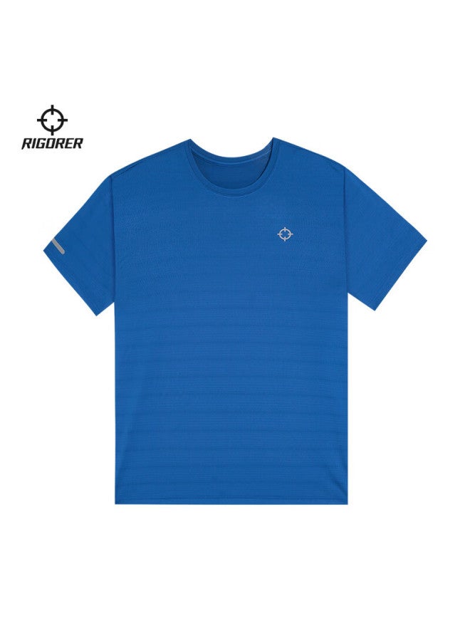 Rigorer Men's Short Sleeve Sports T-shirt Summer Outdoor Breathable Quick-drying Running Tee Men's Fitness Training Apparel Top Men - Image 1
