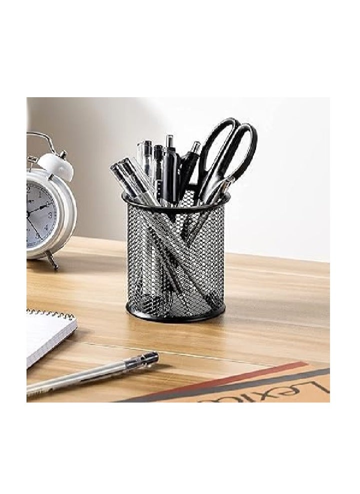 Generic Black metal pen holder  - Image 1