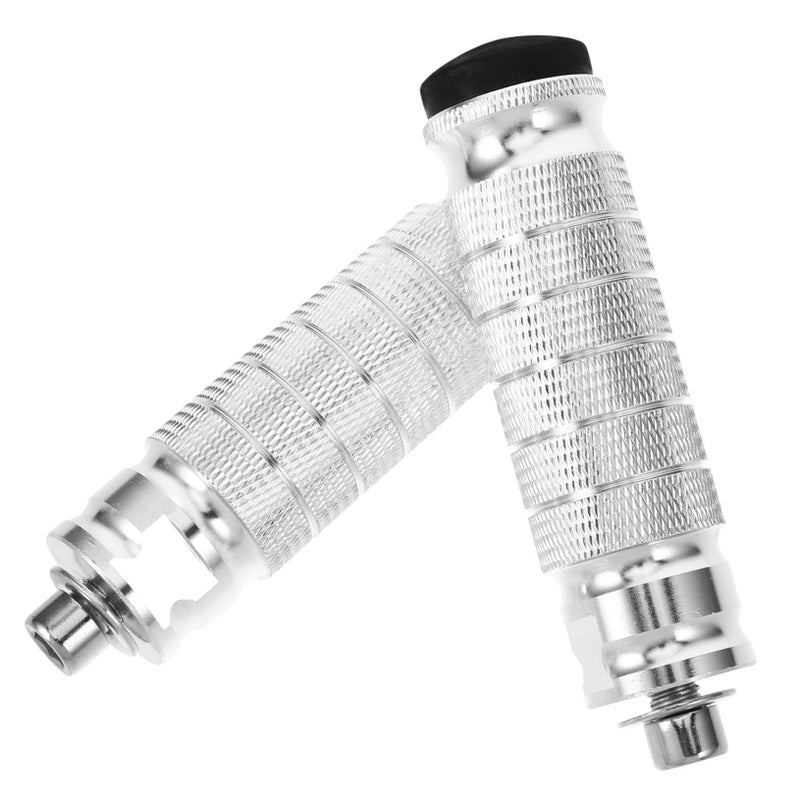 Motorcycle Footrest Replacement Pedals with Grip Lightweight - Image 2