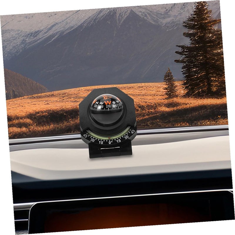 Foldable Car Compass Dashboard With Inclinometer High Precision Navigation Ball For Vehicle Boat - Image 5