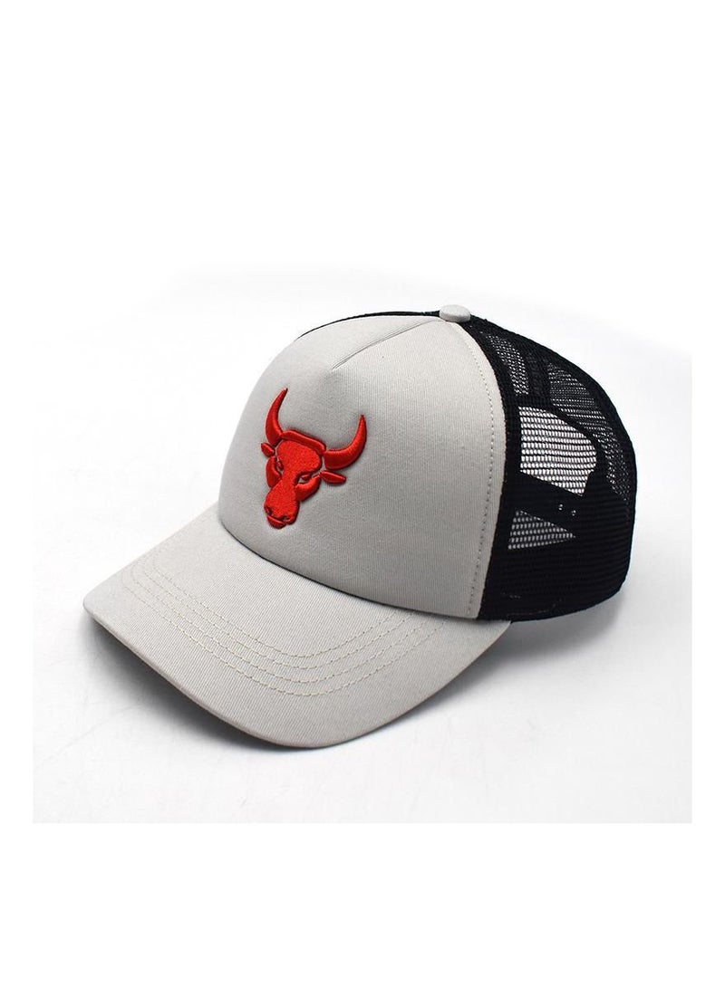 Fighter Gifts Red Bull Head Cap - Image 1