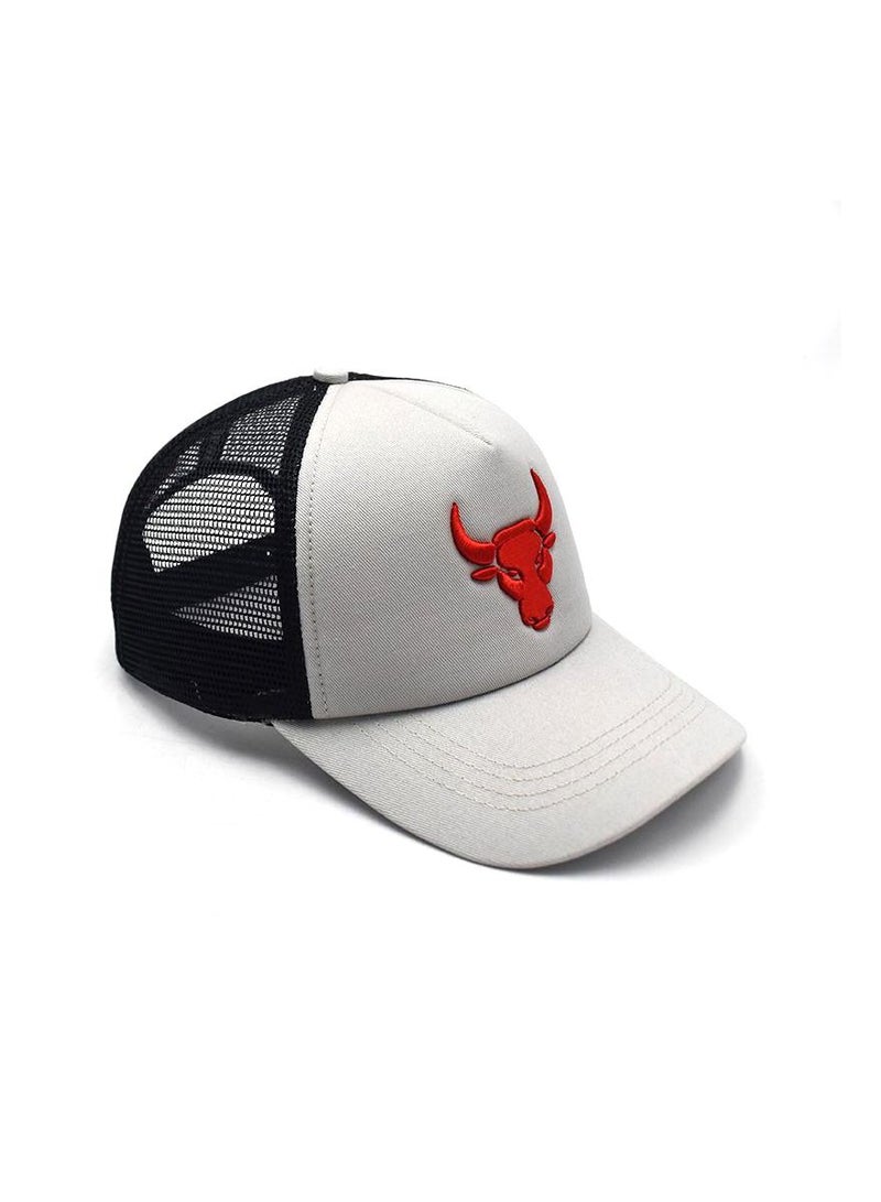 Fighter Gifts Red Bull Head Cap - Image 3