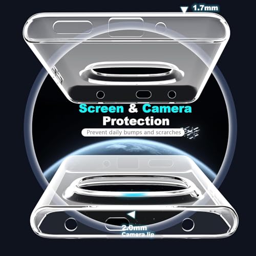 REALCASE Silicone MI Redmi Note 14 Pro 5G Back Cover Case, Scratch Resistant Protective Crystal Clear Transparent Shock Proof Bumper Back Cover Case for MI Redmi Note 14 Pro/Poco X7 Pro 5G - Image 4