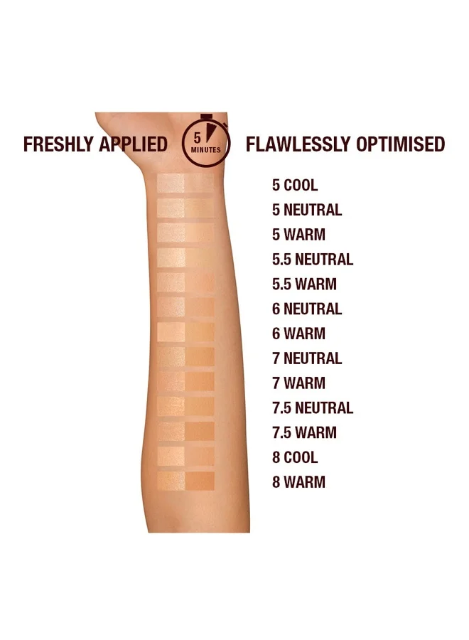 Charlotte Tilbury Airbrush Flawless Foundation - Shade 7.5 Warm