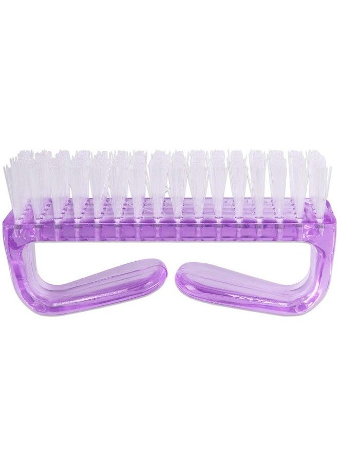 Beauticom (Pack Of 4 Pieces) Mixed Colored Scrub Brush With Handle For Use On Nails Brush Cleaning Brush Manicure Brush Sanitize Brush General Use Brush  - Image 5