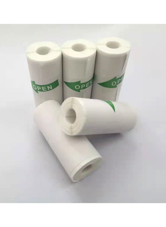Generic Direct Thermal Printer Print Paper 5 Rolls, 57x25mm/57x30mm  - Image 2