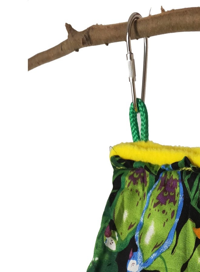 TAKSDAI Bird Hut Spring Warm Hanging Hammock Cage Hideaway Shade Lounge Swing Tent Bed for Conure Parrot Rat Cockatoo Quaker Parakeet - Image 4