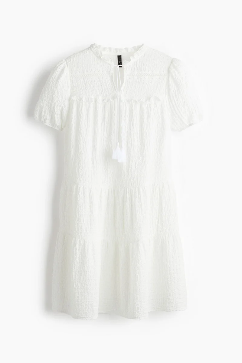 H&M Crinkled jersey dress