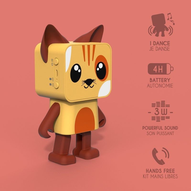 MOB Dancing Cat- Bluetooth Speaker -3W - Image 3