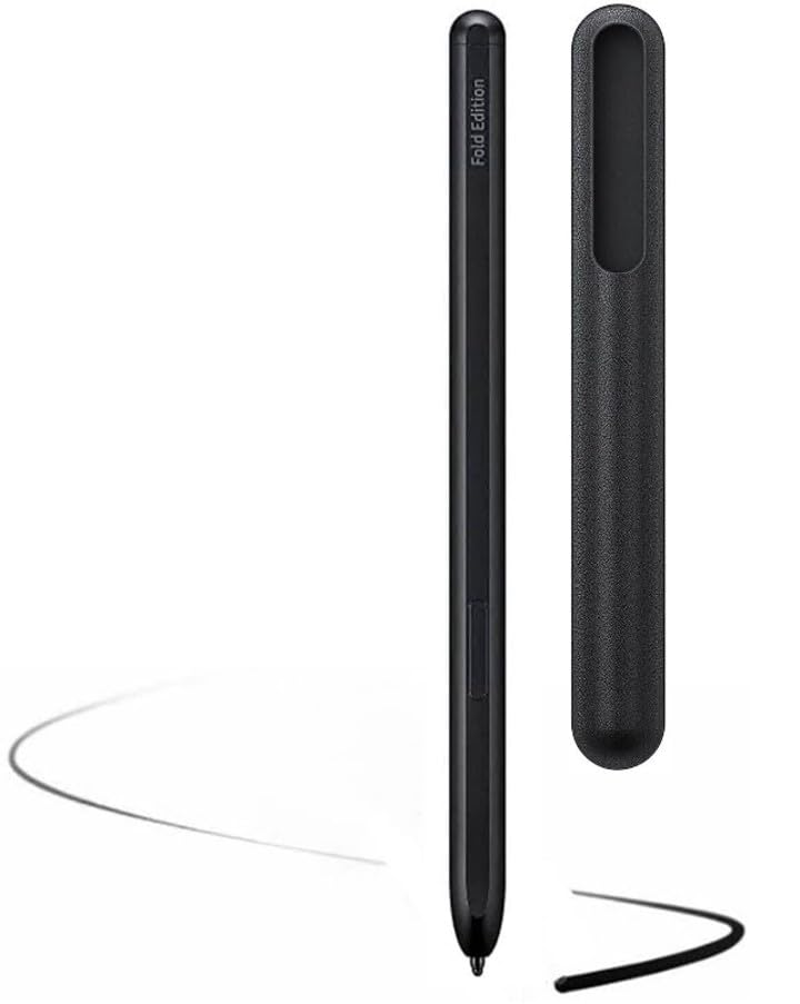 JMBTQ قلم S Pen Fold Edition، بديل قلم Galaxy Z Fold 6/5، لجهاز Samsung Galaxy Z Fold 6/Fold5/Fold 4/Fold 3 + نصائح/رؤوس (قلم + علبة) - Image 1