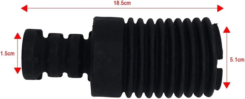 QASULER Car Front Shock Absorber Buffer Rubber Boot - Image 2