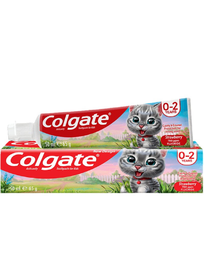 COLGATE 0-2 YEARS STRAWBERRY T/P 50ML