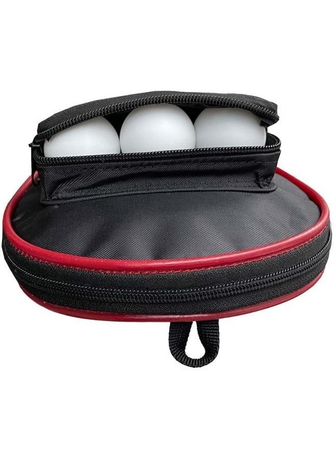 Liggo Table Tennis Racket Bag Ping Pong Ball Racket Case with Compartments  - Image 3