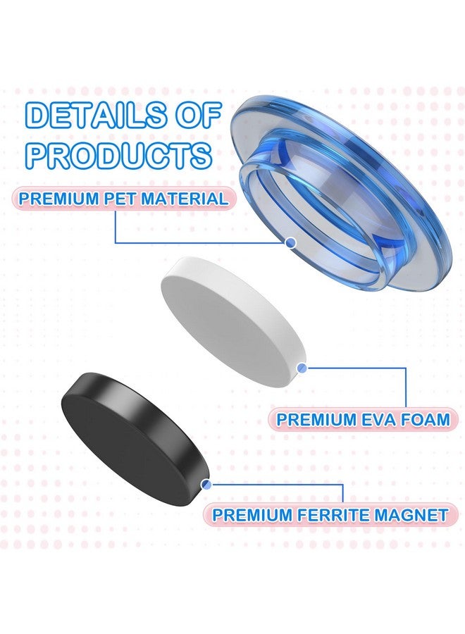 Grtard Grtard 45 Pcs Magnets for Whiteboard, Round Refrigerator Magnets Fridge Magnets Whiteboard Magnets, Dry Board Decorative Magnets Teacher Supplies for School, Home, Office (Colorful, 3cm/1.18 inch)  - Image 3