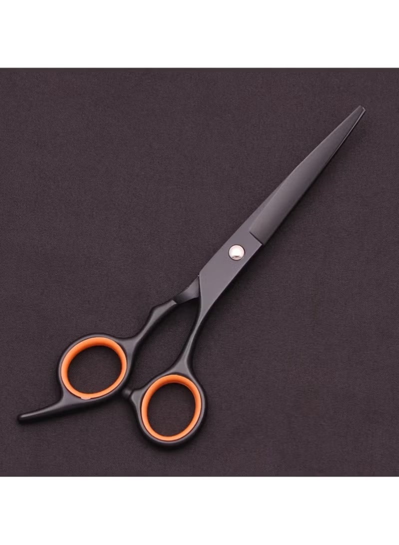 6-inch hair cutting scissors hair cutting tool set. Hair cutting scissors set. Thinning scissors styling tool, shaver comb set, hair cutting comb, shaver, double-sided comb, apple comb - Image 2