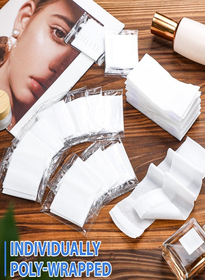 Threlaco 500 Pieces Disposable Spa Facial Headbands White Stretch Non Woven Facial Headband with Convenient Closure Soft Skin Care Hair Band for Women Salons - Image 4