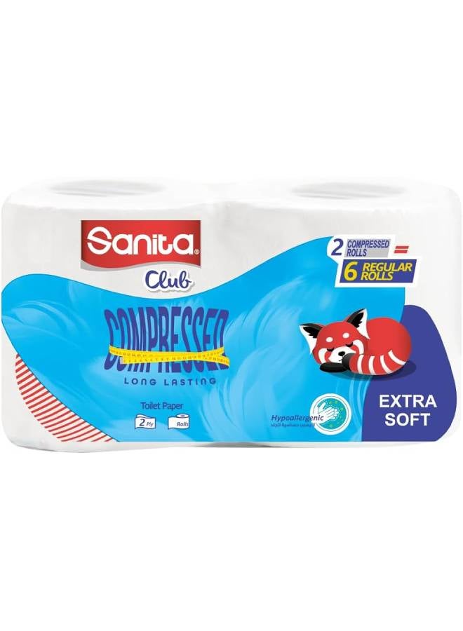 Toilet Tissue Mega - 2 Rolls 280 Sheet