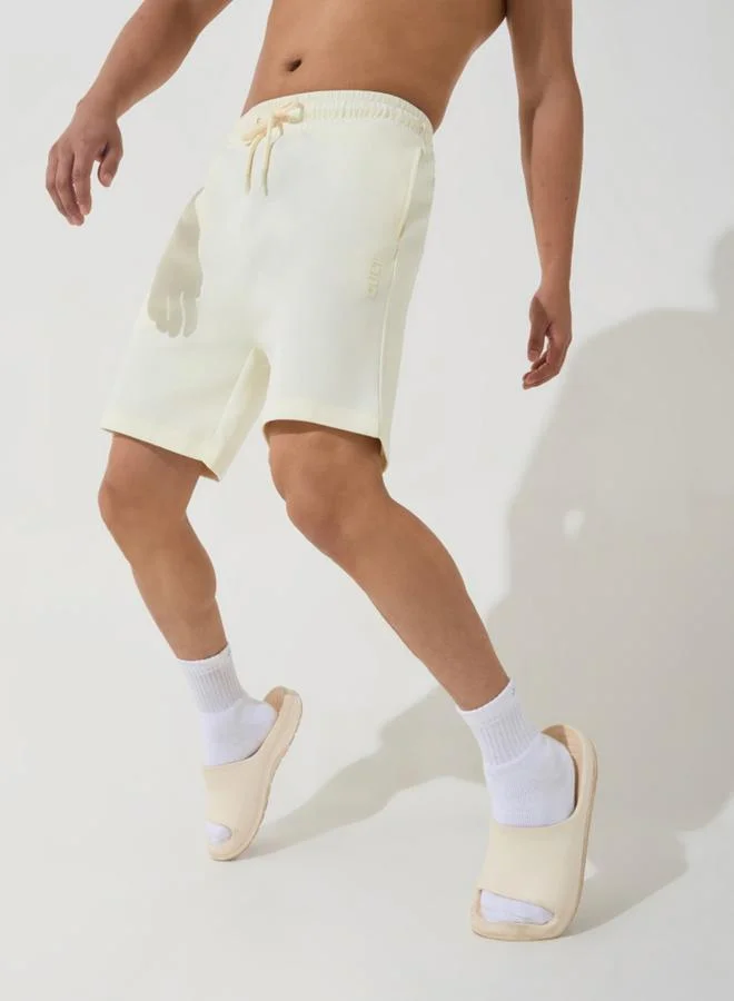 Cult Men Off-White Ultra Luxe Classic Shorts