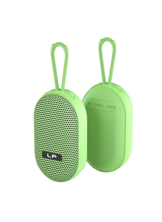 LP Waterproof Bluetooth Speaker Heavy Subwoofer Outdoor Portable High-power Cycling Mini Home Desktop Bathroom Speaker 