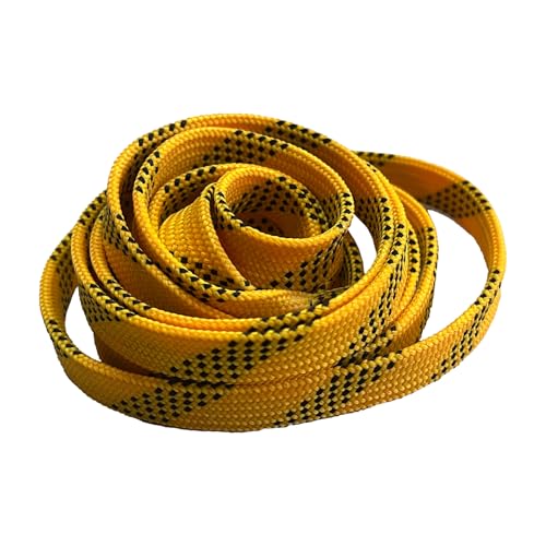 VPRO Hockey Laces Waxed, Hockey Skate Laces - One Pair - Size/Color Choice (72, 84, 96, 108, 120, 130) (120", Orange) - Image 5