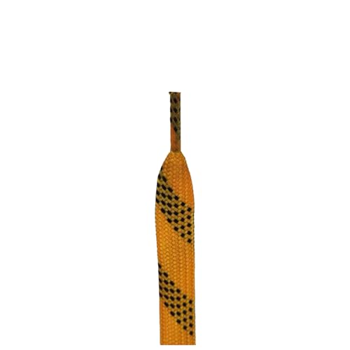 VPRO Hockey Laces Waxed, Hockey Skate Laces - One Pair - Size/Color Choice (72, 84, 96, 108, 120, 130) (120", Orange) - Image 3
