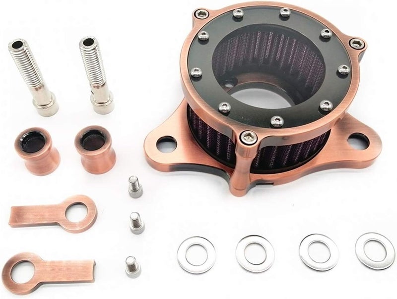 Wivplex Motorcycle Air Cleaner Intake Filter System - Image 1