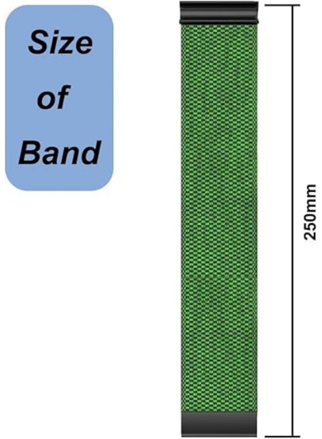 ترامكس سوار ساعة Whoop 4.0 - سوار ساعة نايلون متماسك بديل مع إطار معدني على شكل حرف U لإكسسوارات جهاز تتبع اللياقة البدنية والنشاط - Image 2