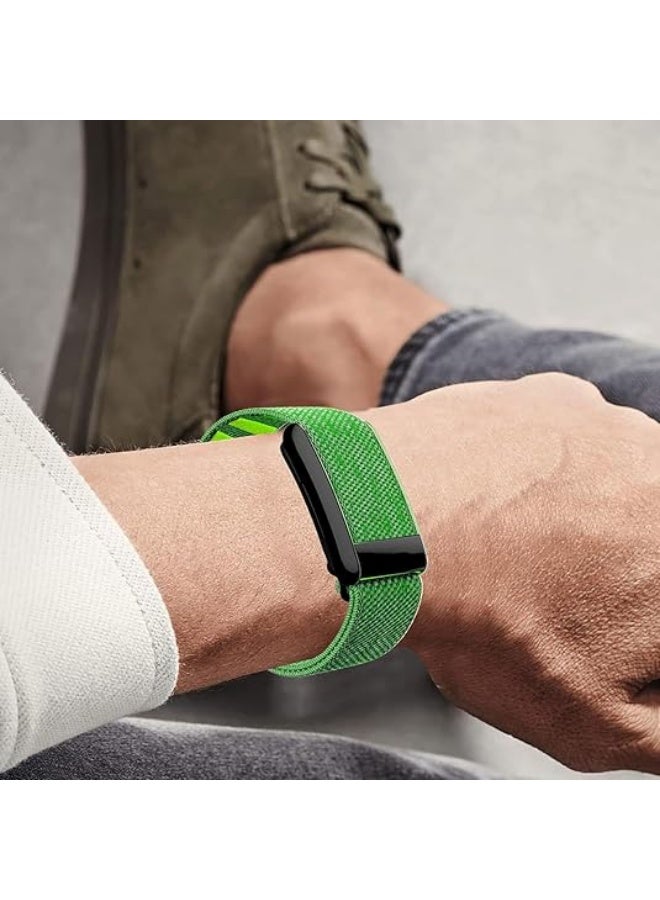 ترامكس سوار ساعة Whoop 4.0 - سوار ساعة نايلون متماسك بديل مع إطار معدني على شكل حرف U لإكسسوارات جهاز تتبع اللياقة البدنية والنشاط - Image 5