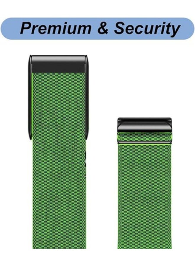 ترامكس سوار ساعة Whoop 4.0 - سوار ساعة نايلون متماسك بديل مع إطار معدني على شكل حرف U لإكسسوارات جهاز تتبع اللياقة البدنية والنشاط - Image 3