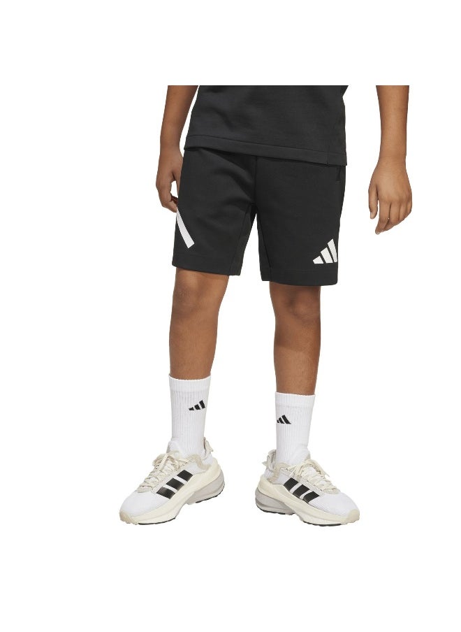 Adidas Adidas J Zne Shorts Black Training Shorts For Kids Unisex 128  - Image 2