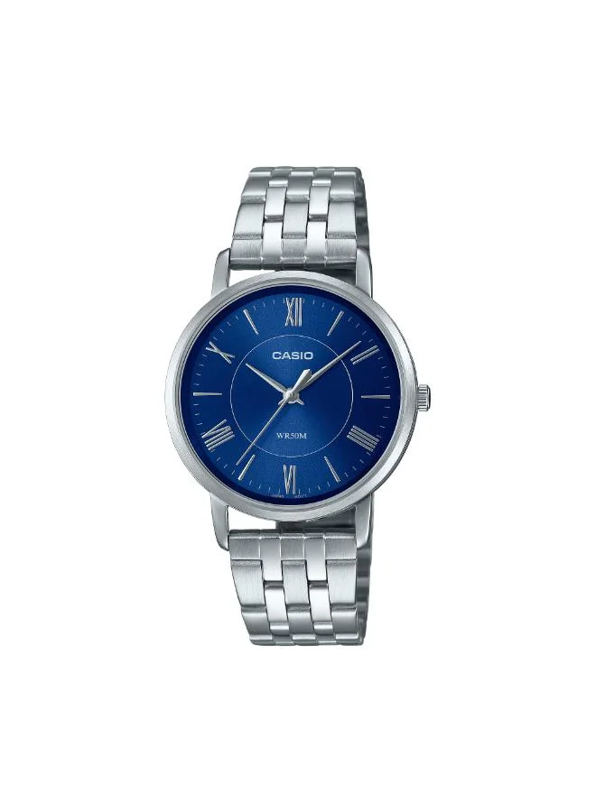 CASIO Women's Stainless Steel Analog Watch LTP-B110D-2AVDF - 31.5 mm