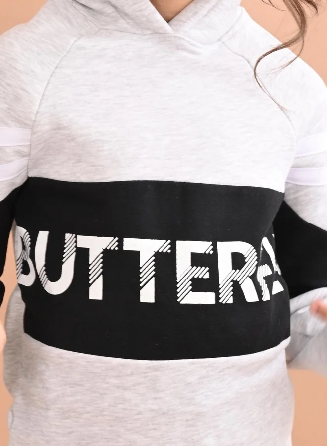 LILPICKS Girls Sweatshirt with Jogger Set