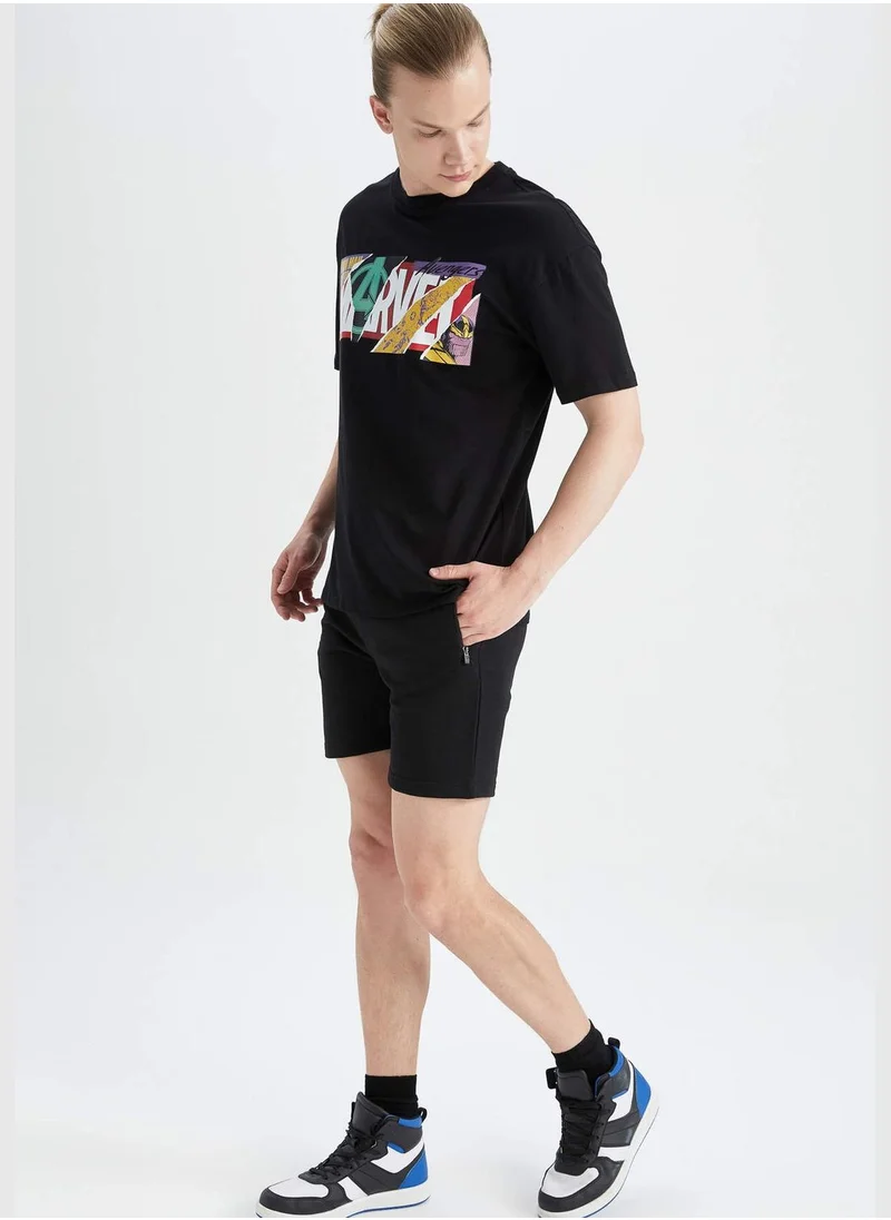 ديفاكتو Slim Fit Double Side Pockets Short