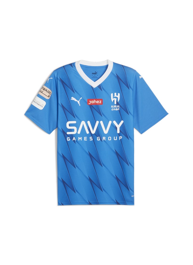 PUMA - Al Hilal Football Home Neymar Jr Mens Blue Replica Jersey - Image 1