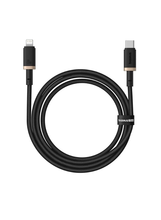 بيسوس USB-C to Lightning Cable Baseus P10377800U01-00 Black Gold 1 m multicolour - Image 1