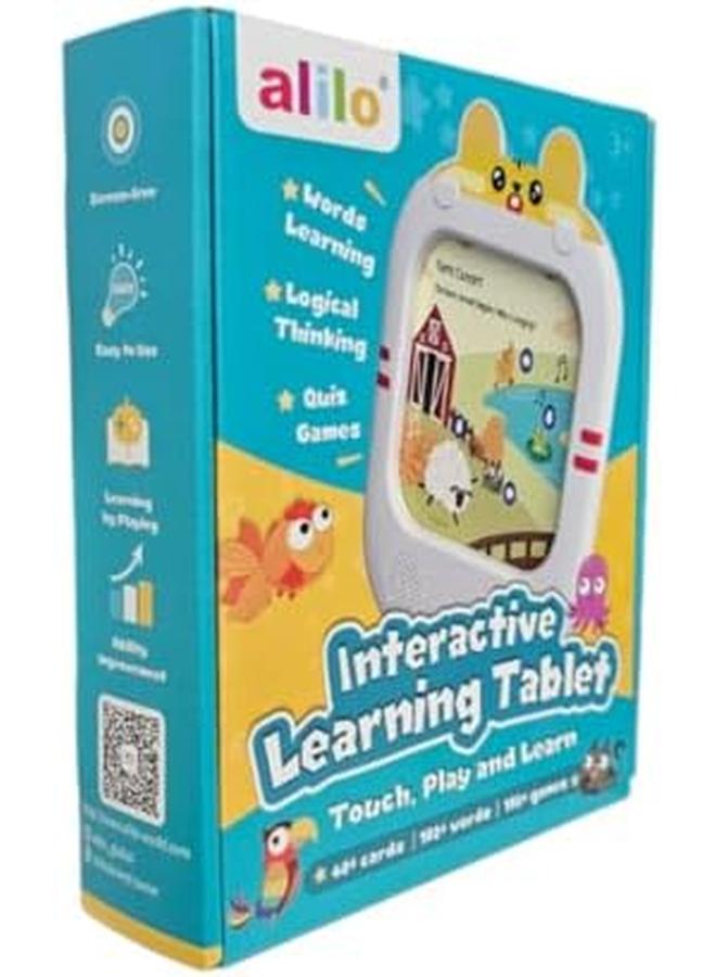 أليلو تابلت تعلم التفكير المنطقي Q1 10 ألعاب تعليمية للأطفال ABCs أرقام تهجئة آمنة وممتعة التنمية المبكرة 3 Plus - Image 3