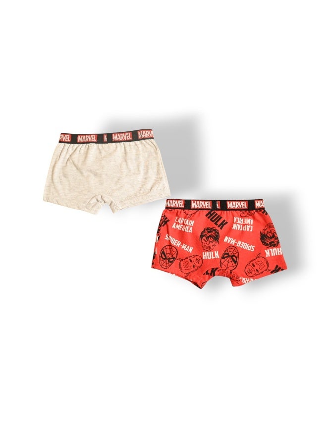 AVENGERS MARVEL 2PCS BOYS BOXER , 65%polyester,35%cotton  - Image 4
