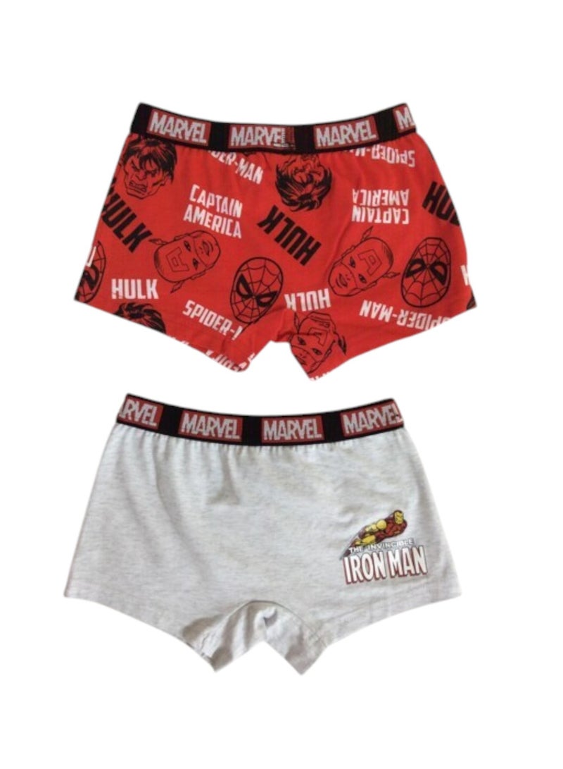 AVENGERS MARVEL 2PCS BOYS BOXER , 65%polyester,35%cotton  - Image 3