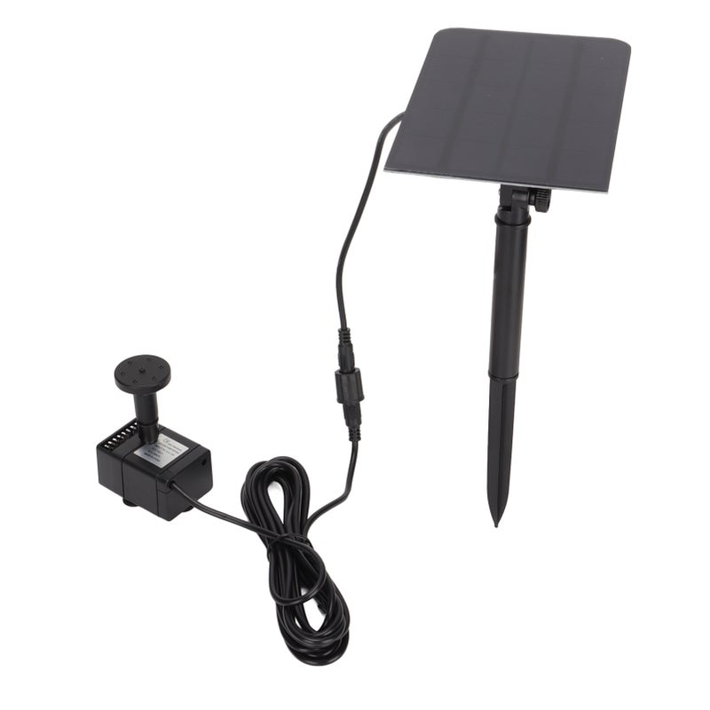 Solar Fountain Pond Pump 200L/H Solar Water Pump USB Powered Landscape Garden Fountain Pump - Image 2