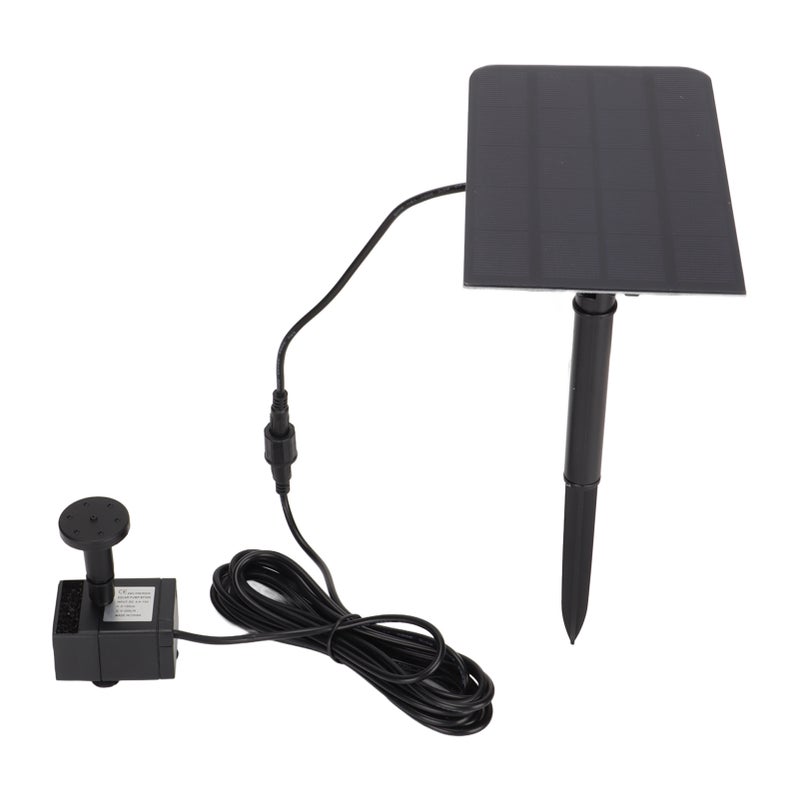 Solar Fountain Pond Pump 200L/H Solar Water Pump USB Powered Landscape Garden Fountain Pump - Image 3