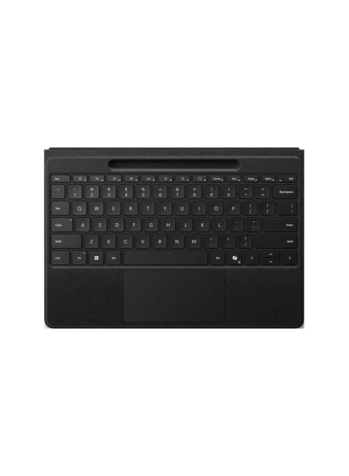 Microsoft Microsoft Surface Pro Flex Keyboard with Pen Storage, Effortless Pairing, Customizable Haptic Touchpad, Up to 41 Hours Of Continuous Typing, English Layout, Black | ZQZ-00018 - Image 1