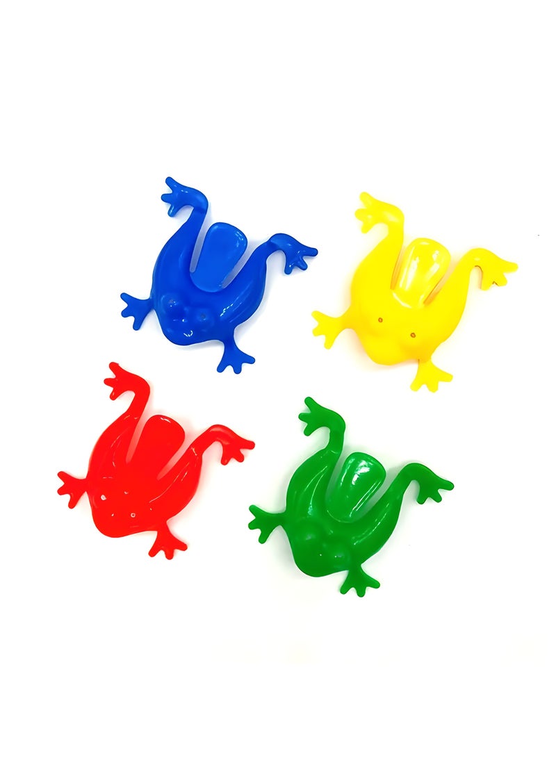 LIXADA 15pcs Jumping Frog Fidget Toys for Relax, Novelty Party Favor, Creative Gifts, Holiday Accessories, Birthday Party Supplies, Special Festival Presents for Youngsters Age 3+ (Random Color)  - Image 3