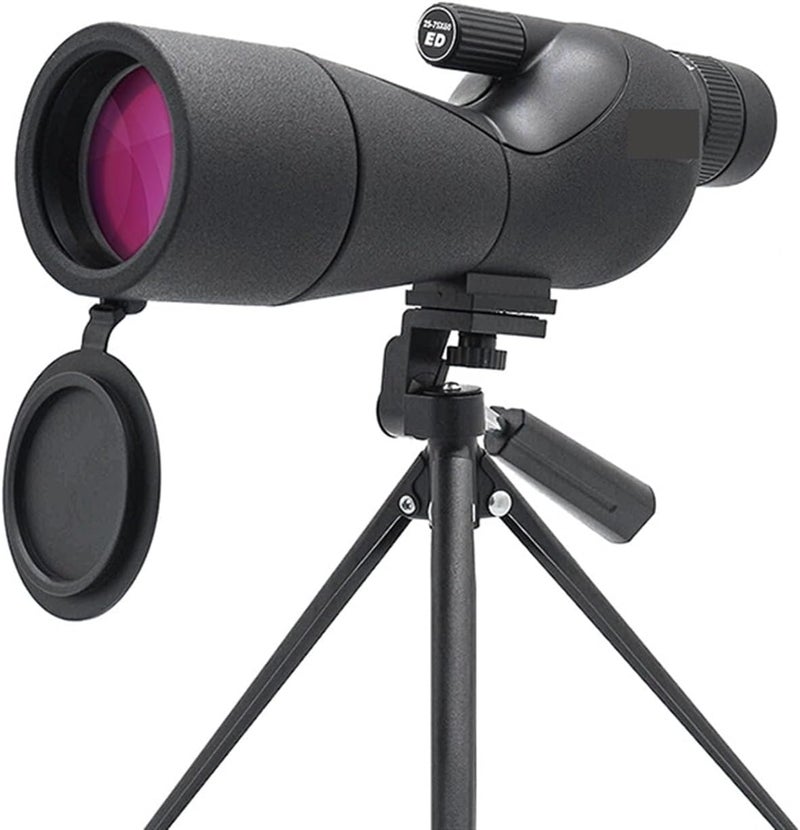 Real Instruments 25-75x60 Magnification Zoom HD,Monocular for Adults and Children,High Power Telescope Gadget, with Built-in Compass (MC-25-75x60) - Image 1