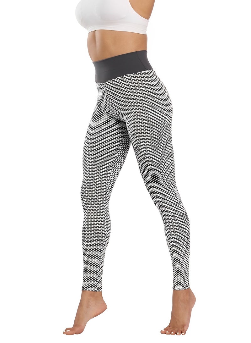 REOCLE Women's High-waisted Seamless Leggings Tummy Control & Body-shaping Fitness Leggings Made of Skin-friendly Comfortable & Elastic Fabric for Running Fitness Gym - Image 2